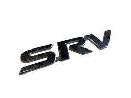 EMBLEMA LETREIRO CROMADO SRV P/ HILUX SW4 2005/2015 TOYOTA
