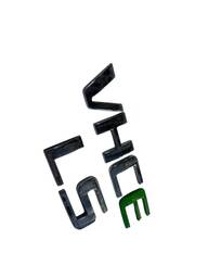 KIT EMBLEMA LETREIRO CELTA  VHCE +  LS CROMADOS - 2 PEÇAS 