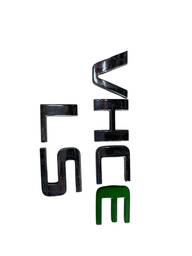 Kit Emblema Letreiro Celta  Vhce +  Ls Cromados - 2 peças 