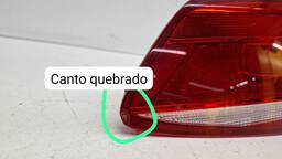LANTERNA TRASEIRA DIREITA PASSAT B7 2011 A 2015 MALA S/ LED