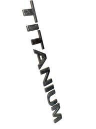 EMBLEMA TITANIUM METAL FORD FUSION ECOSPORT FOCUS KA ORIGINA