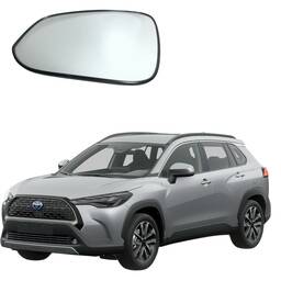 Lente Espelho Retrovisor Esquerdo Corolla Cross 2022/