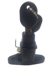 Fechadura Botão Porta Tras/Malas C/Chave Fiat Uno 1995 a2003
