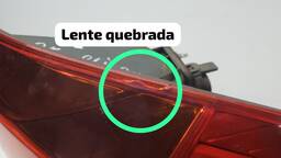 LANTERNA TRASEIRA DIREITA BMW X1 2010 A 2015 COM DETALHE