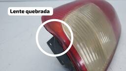 LANTERNA TRASEIRA ESQUERDA SAVEIRO G3 COM DETALHE 