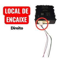 PLUG DIR. MÓDULO LIMPADOR PARABRISA COROLLA CROSS XRE 2022