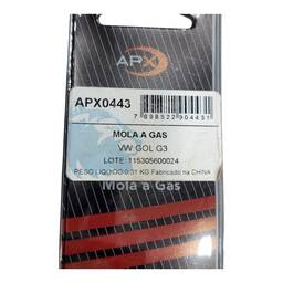 AMORTECEDOR TAMPA PORTA MALAS GOL G3 99/05 APX 55CM