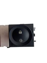 BOTÃO PISCA ALERTA RENAULT MEGANE 2007/11 8200407415 PRETO (