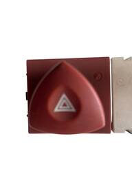 BOTÃO PISCA ALERTA RENAULT MEGANE 2007/11 8200407415 PRETO (