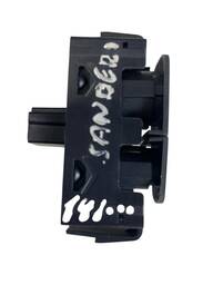 BOTÃO PISCA ALERTA TRAVA RENAULT SANDERO 15/20 E31601 PRETO