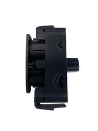 BOTÃO PISCA ALERTA TRAVA RENAULT SANDERO 15/20 E31601 PRETO