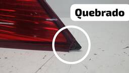 LANTERNA TRASEIRA DIREITA MEGANE SEDAN 2010 2011 C/DETALHE