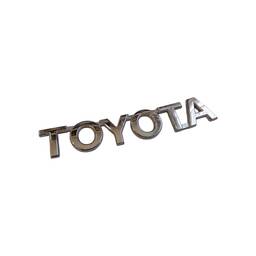Emblema tampa traseira Toyota diversos 11cm