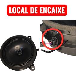 PLUG ALTO FALANTE D.D COROLLA CROSS XRE 2022