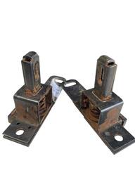 FECHADURA ESQ TAMPA TRAS MONTANA 2004 A 2021 S10 1995 A 2011