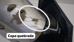 RETROVISOR DIREITO SONATA 2010 A 2013 C/DETALHE