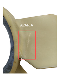 HELICE VENTOINHA RADIADOR L200 TRITON DAKAR 3.2 2008 A 2017