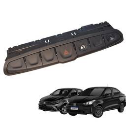 Comando Alerta Desembaçador Trava Fiat Cronos Argo 2018 2023