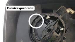 RETROVISOR ESQUERDO DISCOVERY 3 2005 A 2009 S/ESPELHO