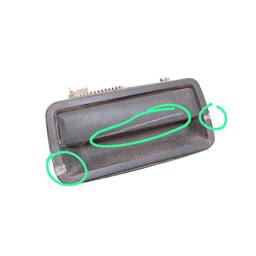 MAÇANETA EXT. PORTA TRASEIRA DIREITA S10 BLAZER 1995 A 2011