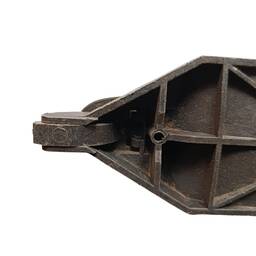 MAÇANETA EXT. PORTA DIREITA FIAT 500 2010 2011 A 2017