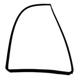 CANALETA VIDRO PORTA TRASEIRA ESQUERDA TRACKER 2001 A 2009