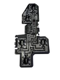 CIRCUITO SOQUETE LANTERNA TRASEIRA CORSA WIND LADO ESQUERDO