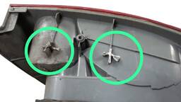 LANTERNA TRASEIRA DIREITA CIVIC 2007 A 2011 COM DETALHE