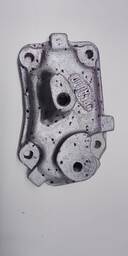TAMPA DIANTEIRA BLOCO MOTOR FIAT FIORINO 1996 A 2004 