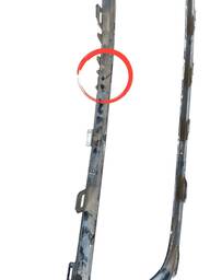 MOLDURA GRADE INFERIOR CROMADO S10 TRAILBLAZER 2017 A 2020