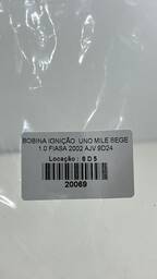 BOBINA IGNIÇÃO FIAT UNO FIASA 1996 A 2002