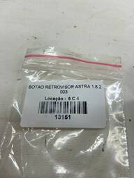 BOTÃO RETROVISOR ASTRA 1.8 2001 À  2012
