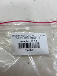 SENSOR ROTAÇÃO TOYOTA HILUX 2.5 2005 À 2015 9091905050 