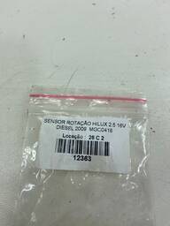 SENSOR ROTAÇÃO TOYOTA HILUX 2.5 3.0 2005 À 2015