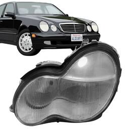 Farol Mercedes C180 C200 C220 2001 A 2004 Lado Esquerdo