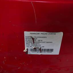 TAMPA TRASEIRA UP 2014 2015 A 2021
