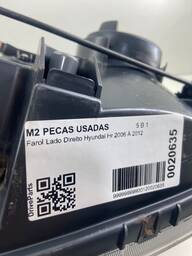 FAROL LADO DIREITO HR 2006 Á 2012