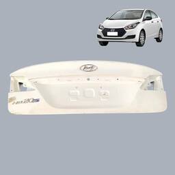 Tampa Traseira HB20 Sedan 2013 2014 a 2019 S/ Furo Cilindro
