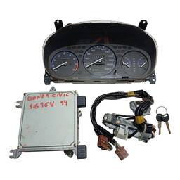Kit Modulo Injeção Honda Civic 1.6 16v 1997 1998 1999 Aut