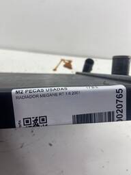 RADIADOR MEGANE RT 1.6 1999/2003