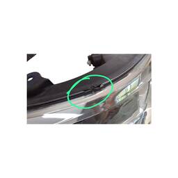 FAROL DIREITO GOL SAVEIRO VOYAGE G5 CROMADO (DETALHE) 