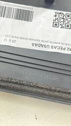 MOLDURA EXTERNA PORTA TRASEIRA DIREITA KWID 2018 A 2022