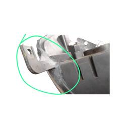 FAROL ESQUERDO FOX SPACE 2004/2010 FOCO SIMPLES (DETALHE) 