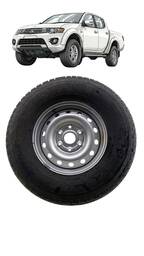  RODA Estepe Mitsubishi L200 Triton Pneu Pirelli 265/70 R16 