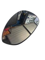 Lente Espelho Retrovisor Esquerdo Punto Linea 2008 a 2017