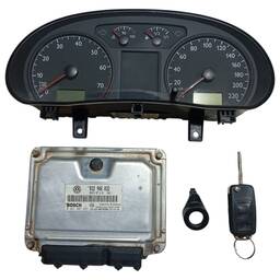 Kit Modulo Injeção Polo 1.6 Gasolina 2004 032906032