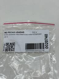 BOTAO COMANDO VIDRO TRASEIRO ESQUERDO ECOSPORT 2018/2022