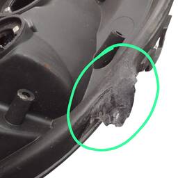 FAROL DIREITO AGILE 10/13 MONTANA 2011/2021 CROMADO AVARIA 