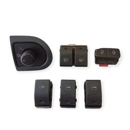 Jogo Botão Interruptor Volkswagen Gol G5 1.0 2011 5Z0959856