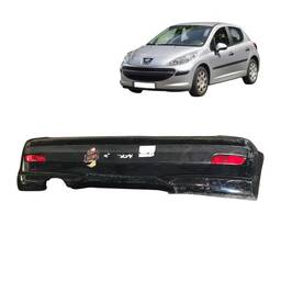 Parachoque Traseiro Peugeot 207 2009 2010 a 2014
